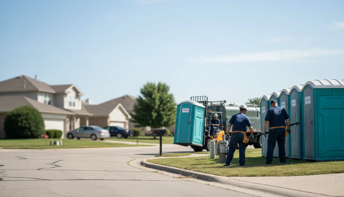 Porta Potty Rental in May, TX near me